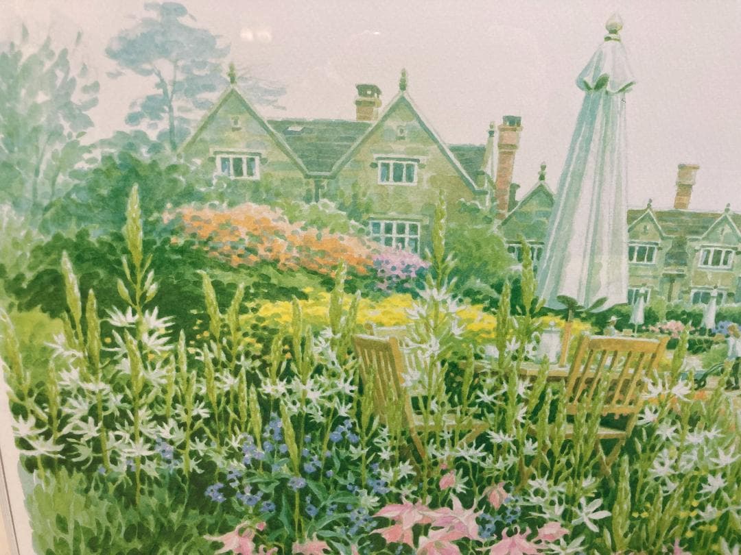 【送料無料】笹倉鉄平 ［グレヴタイの庭］シルクスクリーン