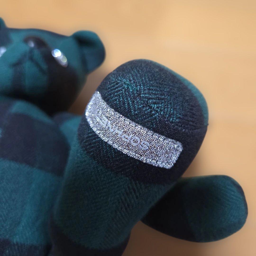 SOPHNET.　チェック柄テディベア