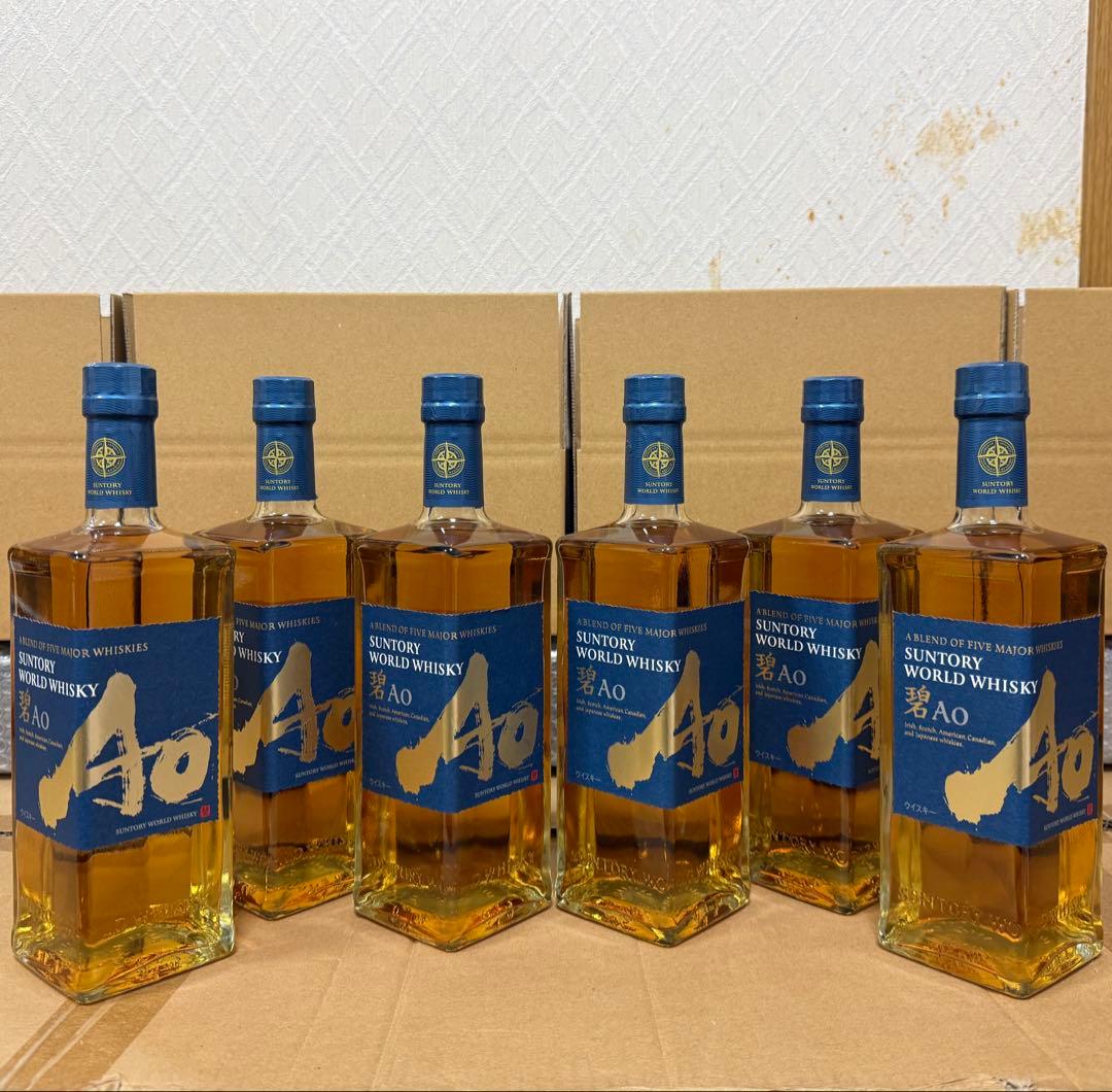 サントリー ワールドウイスキー 碧 AO 700ml 6本