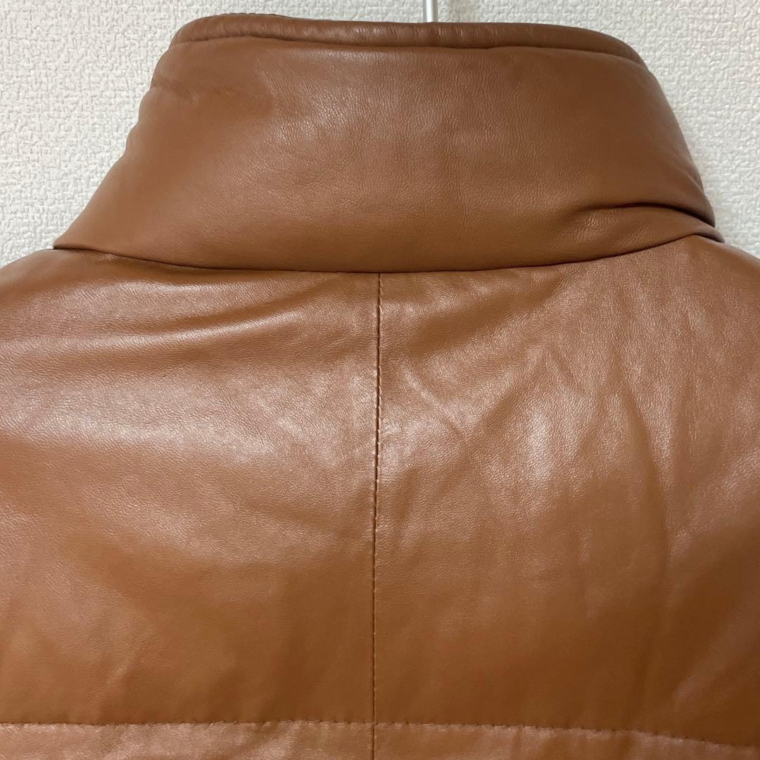 ■ WIND ARMOR レザーダウンジャケット ウィンドアーマー　本革　羊革