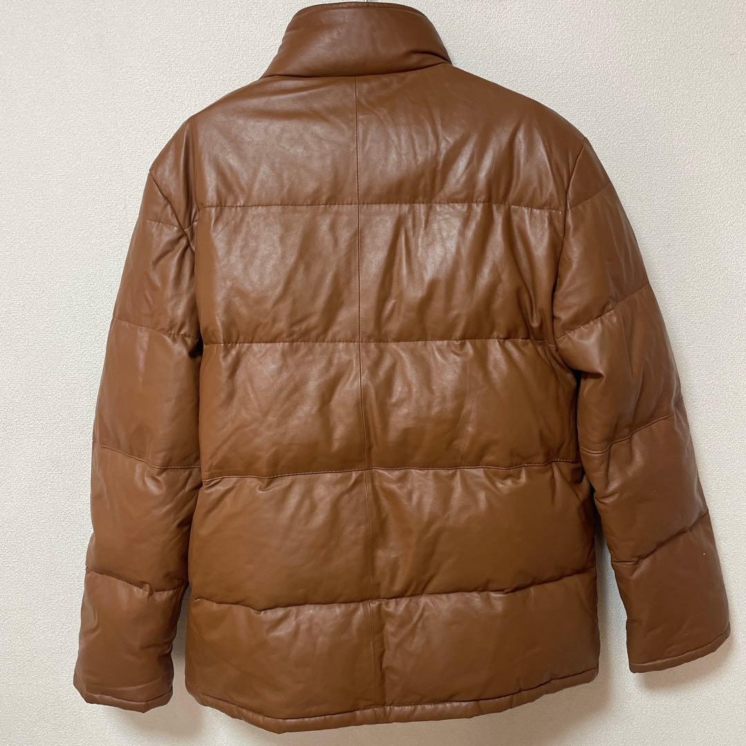 ■ WIND ARMOR レザーダウンジャケット ウィンドアーマー　本革　羊革