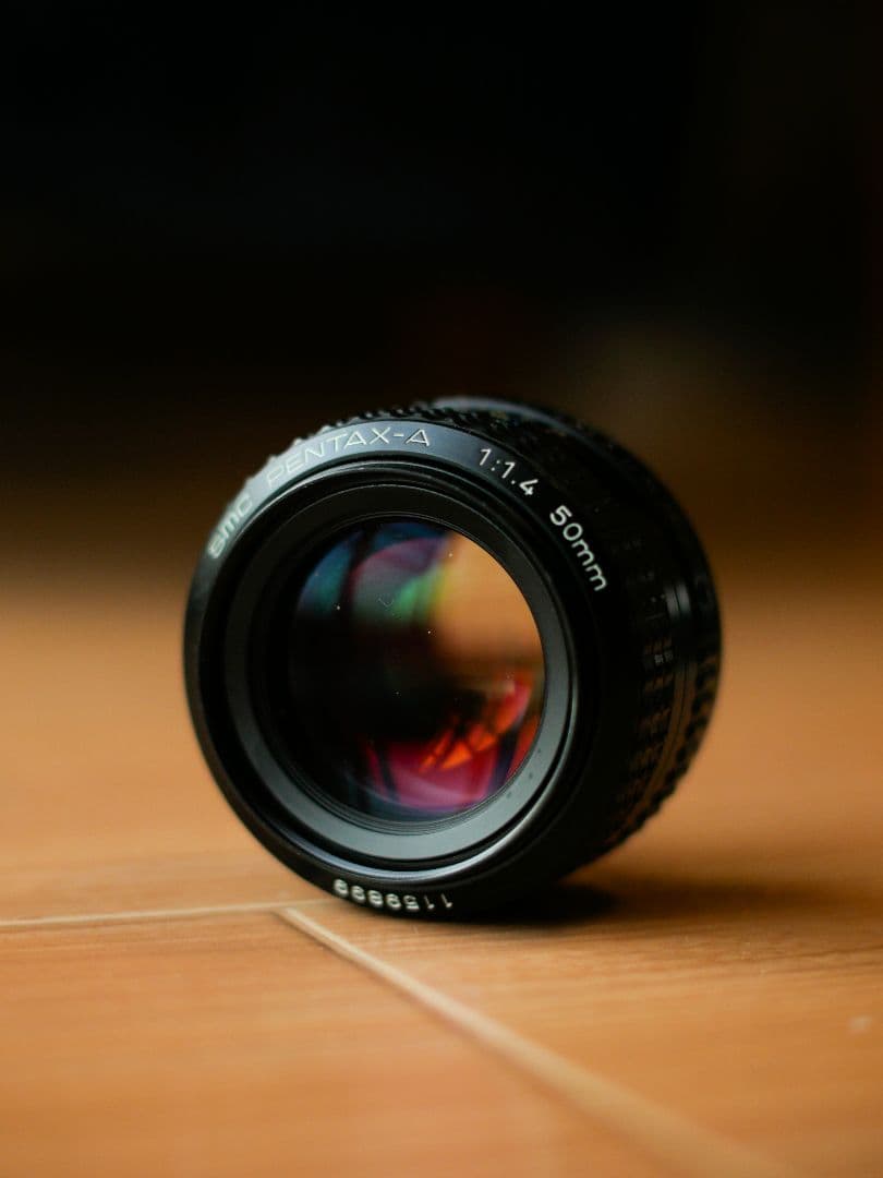 PENTAX MX 一眼レフカメラ + 50mm f/1.4レンズ