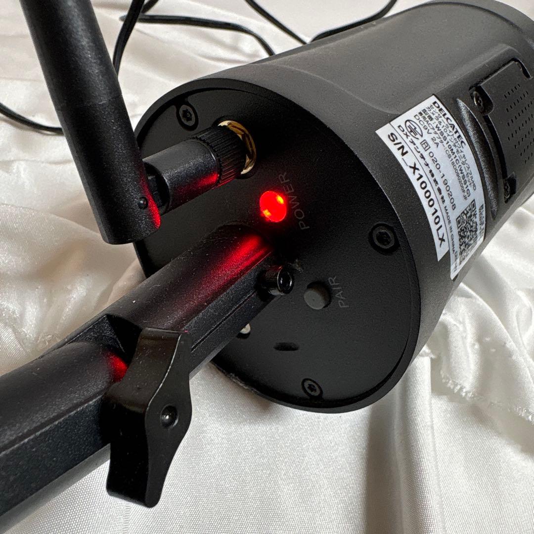 DELCATEC 防犯カメラ 黒