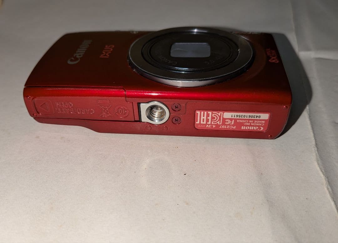 canon　ixus 160 デジカメ　レッド