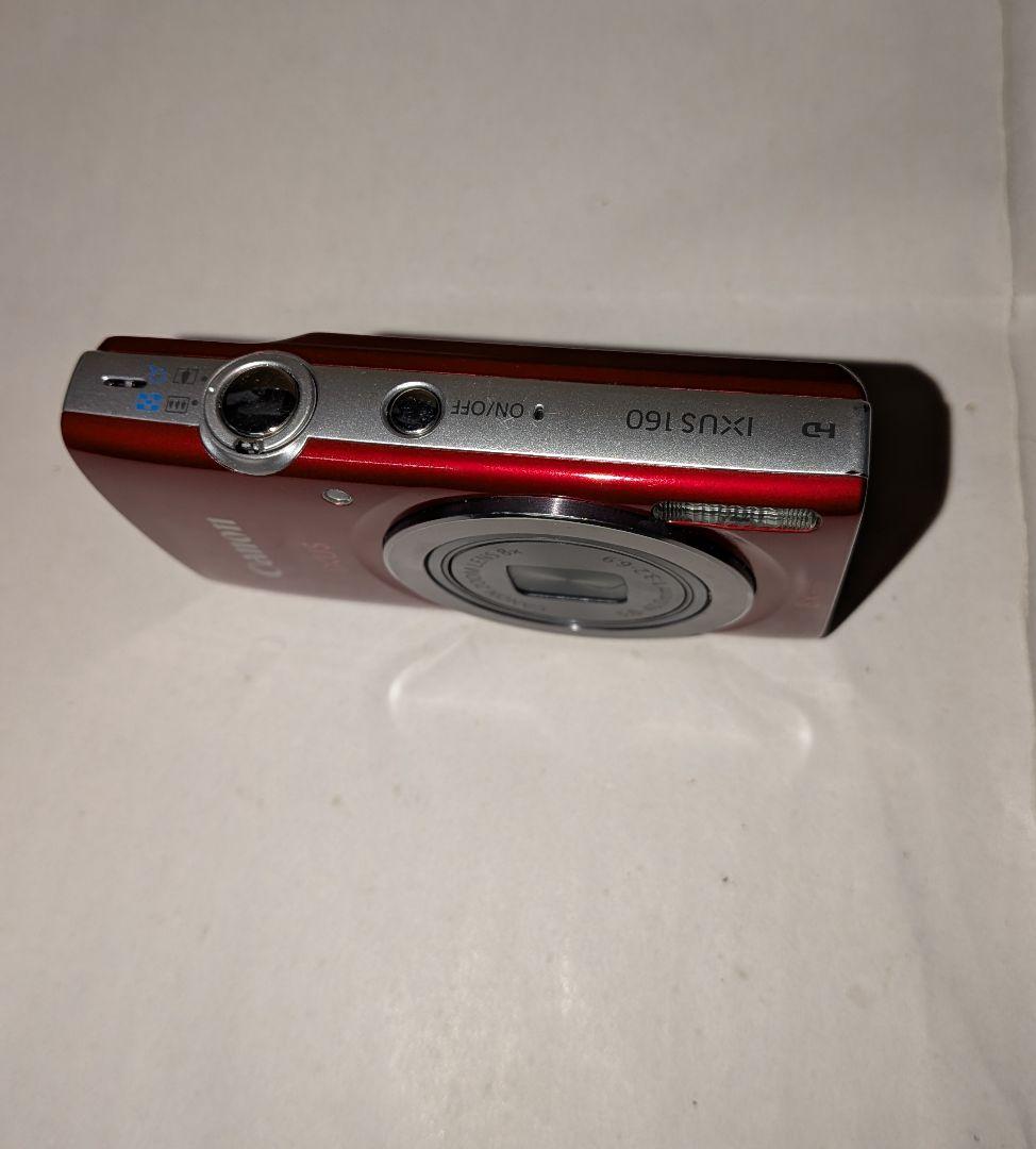 canon　ixus 160 デジカメ　レッド