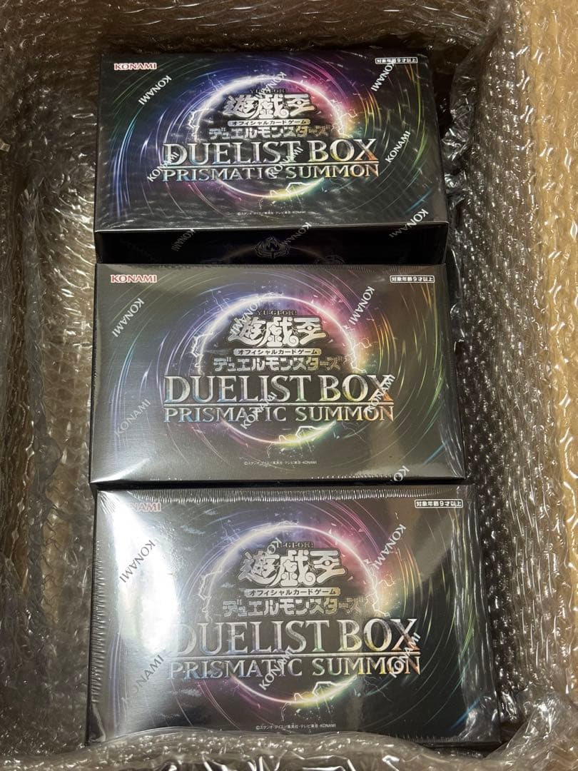 遊戯王 プリズマティックサモン 3箱
