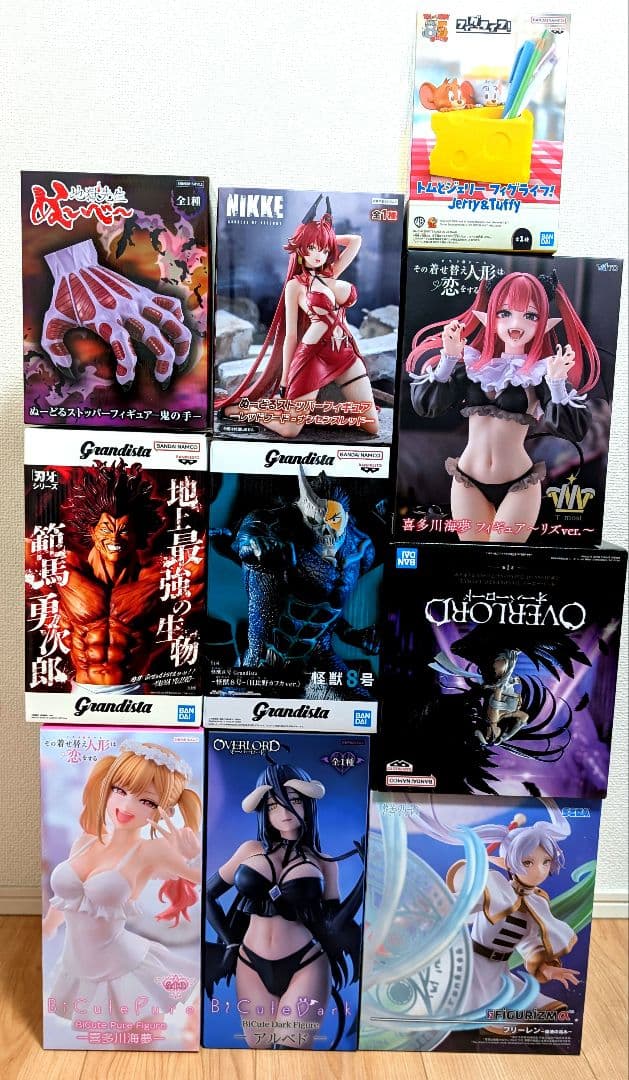 【範馬勇次郎/フリーレン/アルベド他】プライズ10体セットまとめ売り