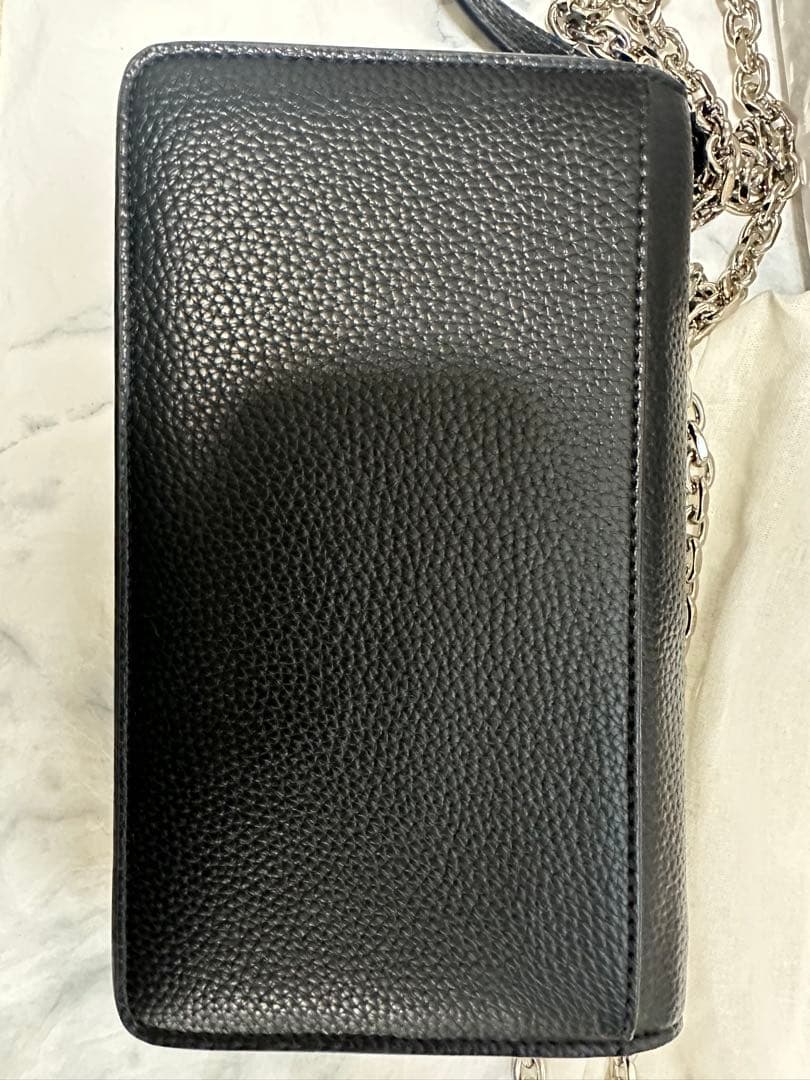 メゾンマルジェラ チェーンウォレット 黒