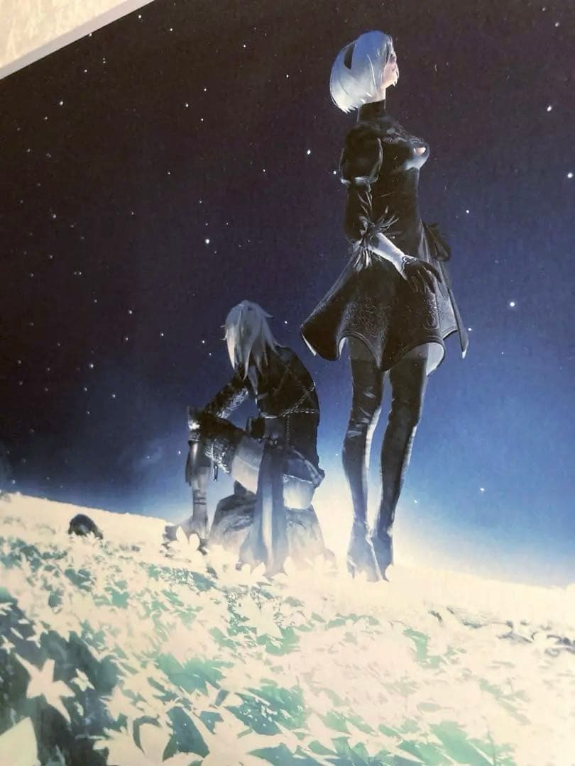【限定品】複製原画「今ハ星モ無ク」NieR:Automata ニーアオートマタ