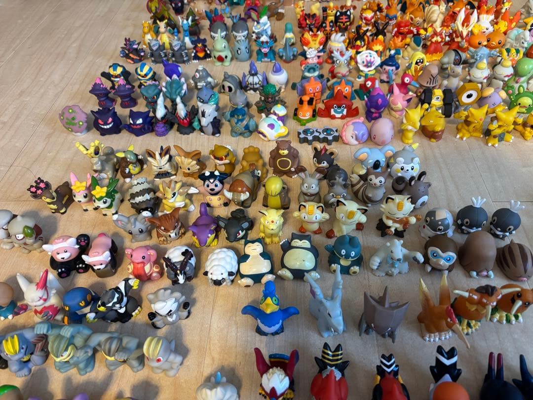 ポケモンキッズ 約710体とモンコレなどおまけ38体のセット　初代　初期多数