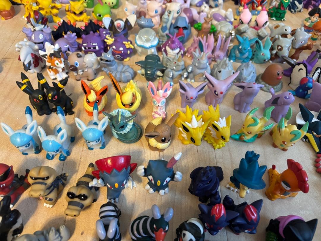ポケモンキッズ 約710体とモンコレなどおまけ38体のセット　初代　初期多数