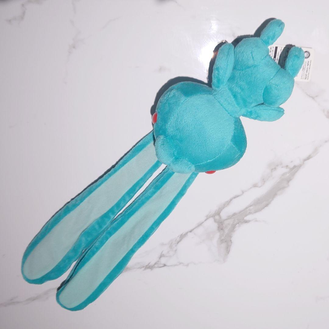 H*o様 チャックスGP 汎用うさぎ デュアルペンポーチ ターコイズブルー（ペン