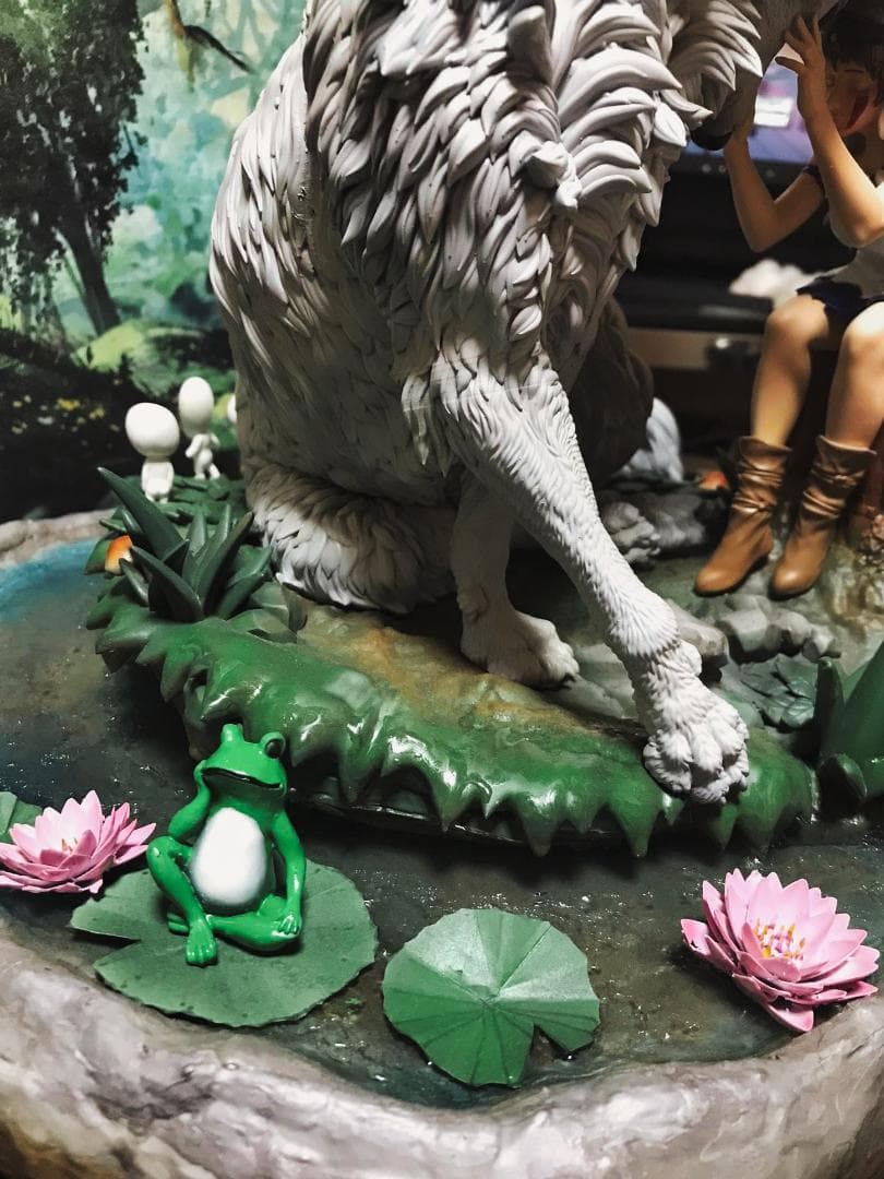 もののけ姫　サン　フィギア　宮崎駿　　 約30ｃｍ　巨大フィギア