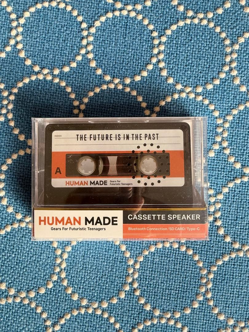 新品 Human Made HM CASSETTE SPEAKER-BLACK