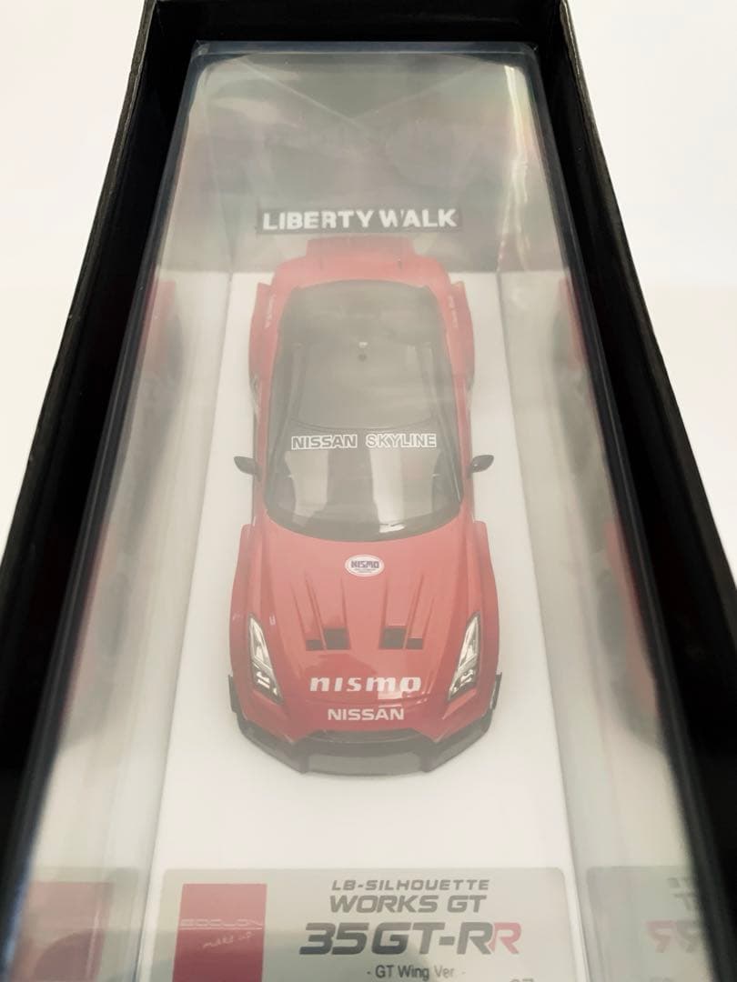 アイドロン1/43 LB-シルエットワークスGT 35GT-RR GT Wing