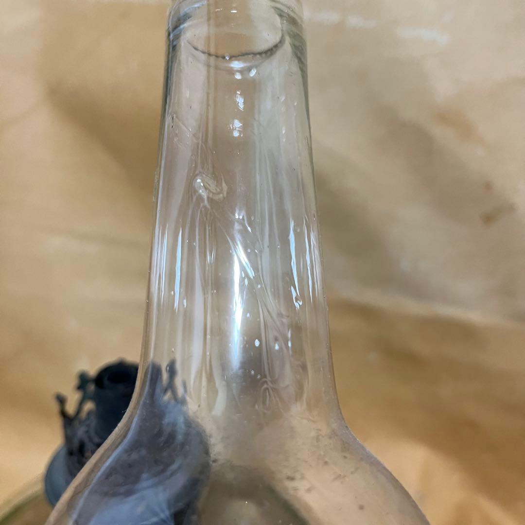 骨董 明治時代 石油ランプ　洋燈