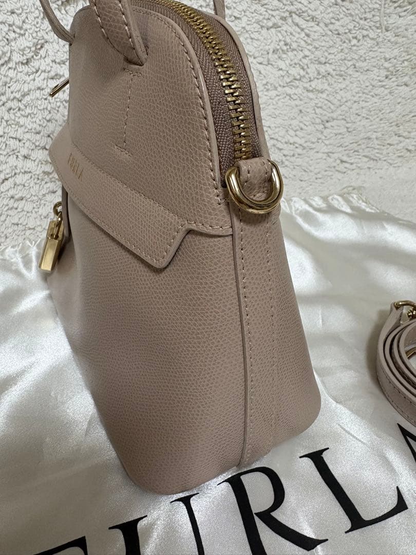 【新品未使用】フルラ　新型パイパー　現行　グレイッシュピンク