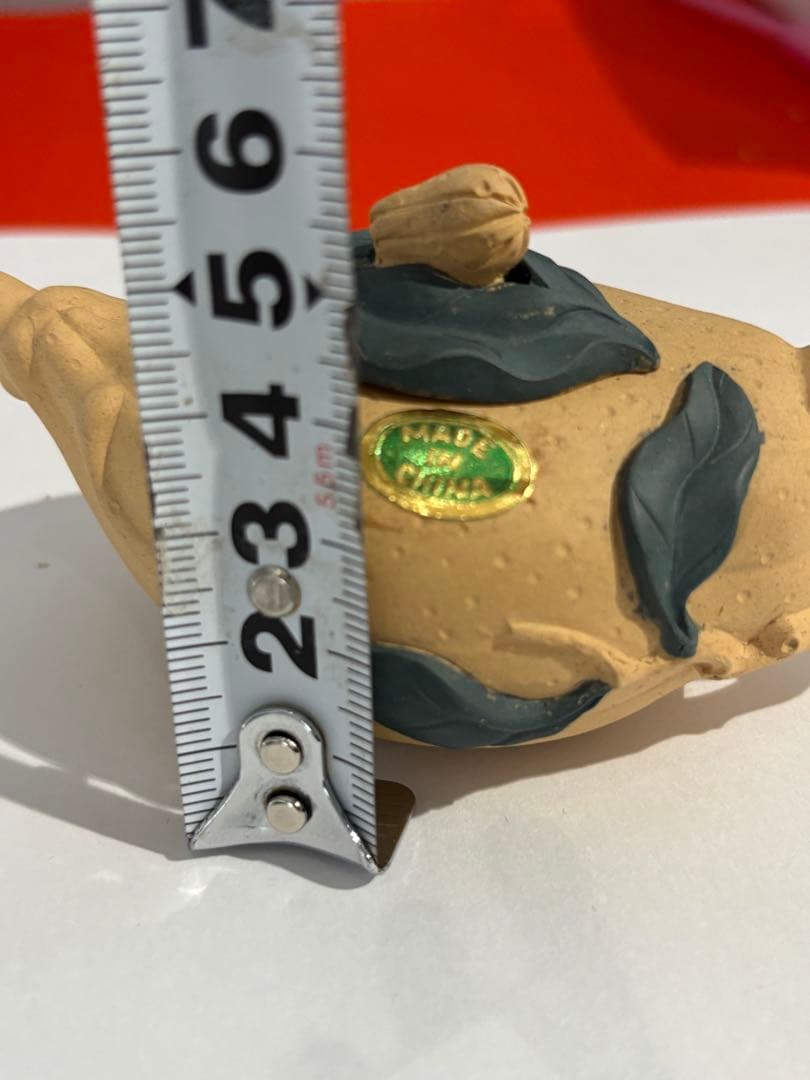 中国美術　朱泥　急須　茶器　茶道具　中国宣興　（ち722）