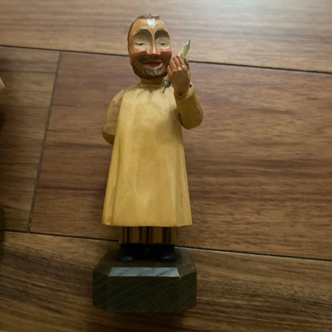 木製人物彫刻 木彫人形　ANRII No.156