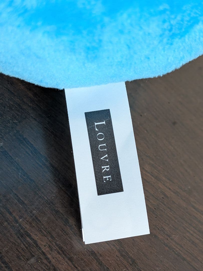 新品青いカバぬいぐるみ大サイズ１ルーブル美術館グッズ　古代エジプト　幸運