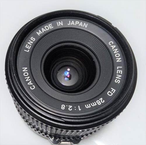 キャノンNEW FD 広角レンズをソニーミラーレスに使用　２８ＭＭ　Ｆ２．８