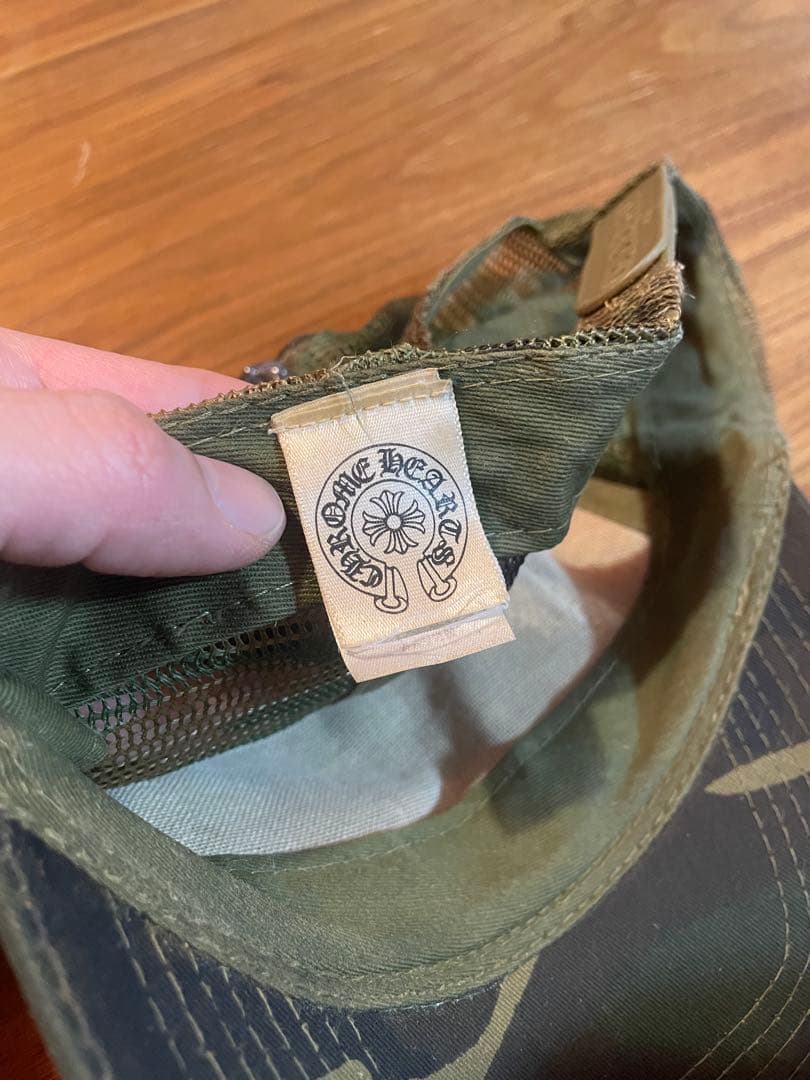 CHROME HEARTSカモフラ トラッカーキャップ CHパッチ