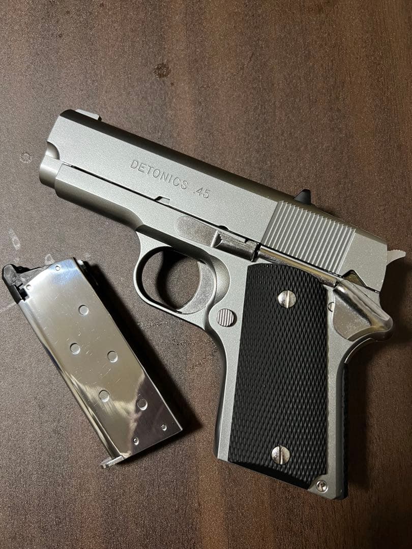 東京マルイ デトニクス.45 コンバットマスター　ステンレスモデル