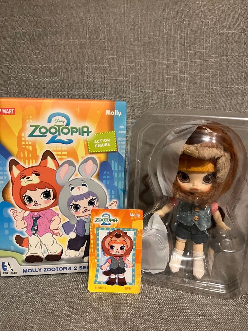 【最終値下げ】ポップマートMOLLY ZOOTOPIA 2 シークレット