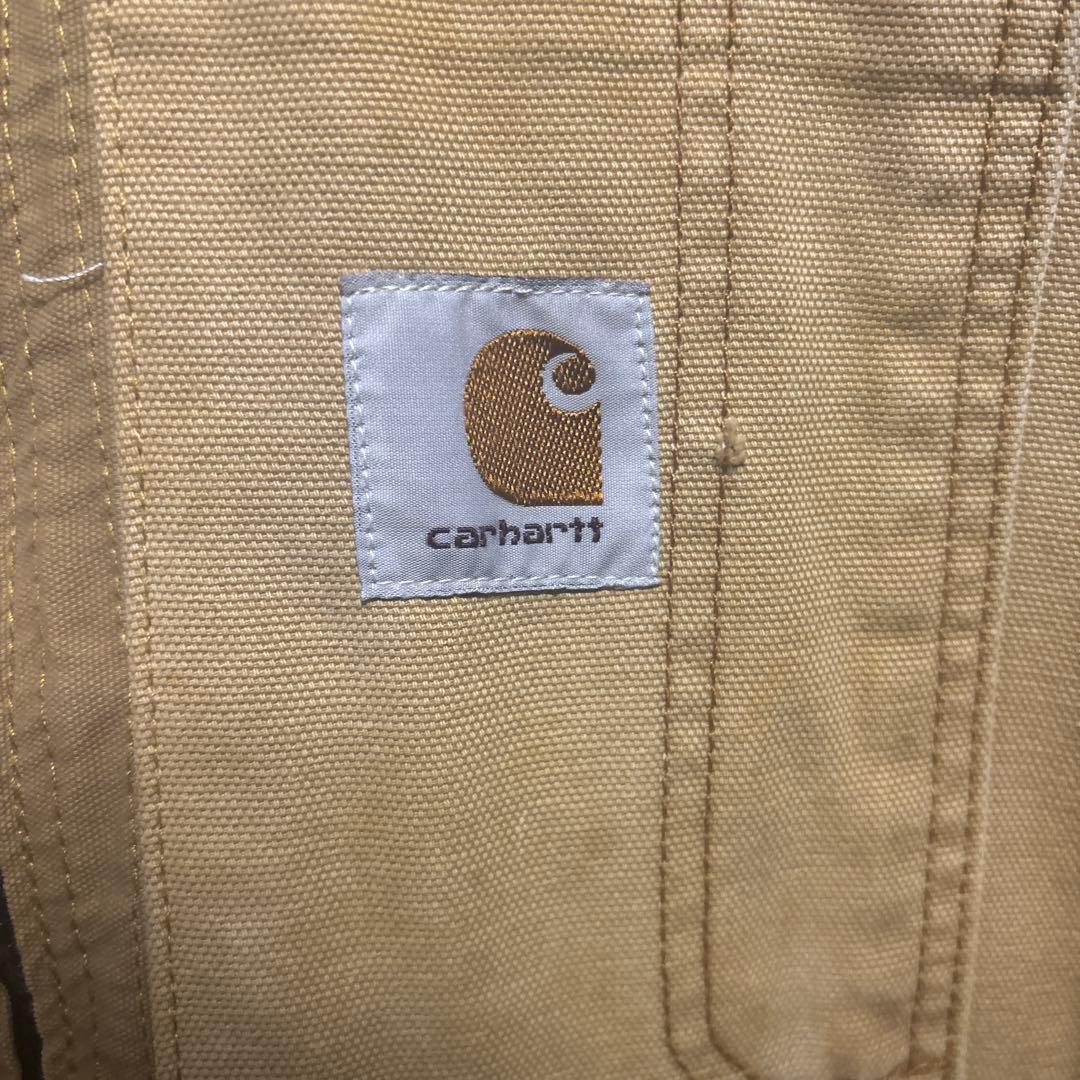 【最終値下げ中】Carhartt リメイクジャケット ベージュ/ブラウン