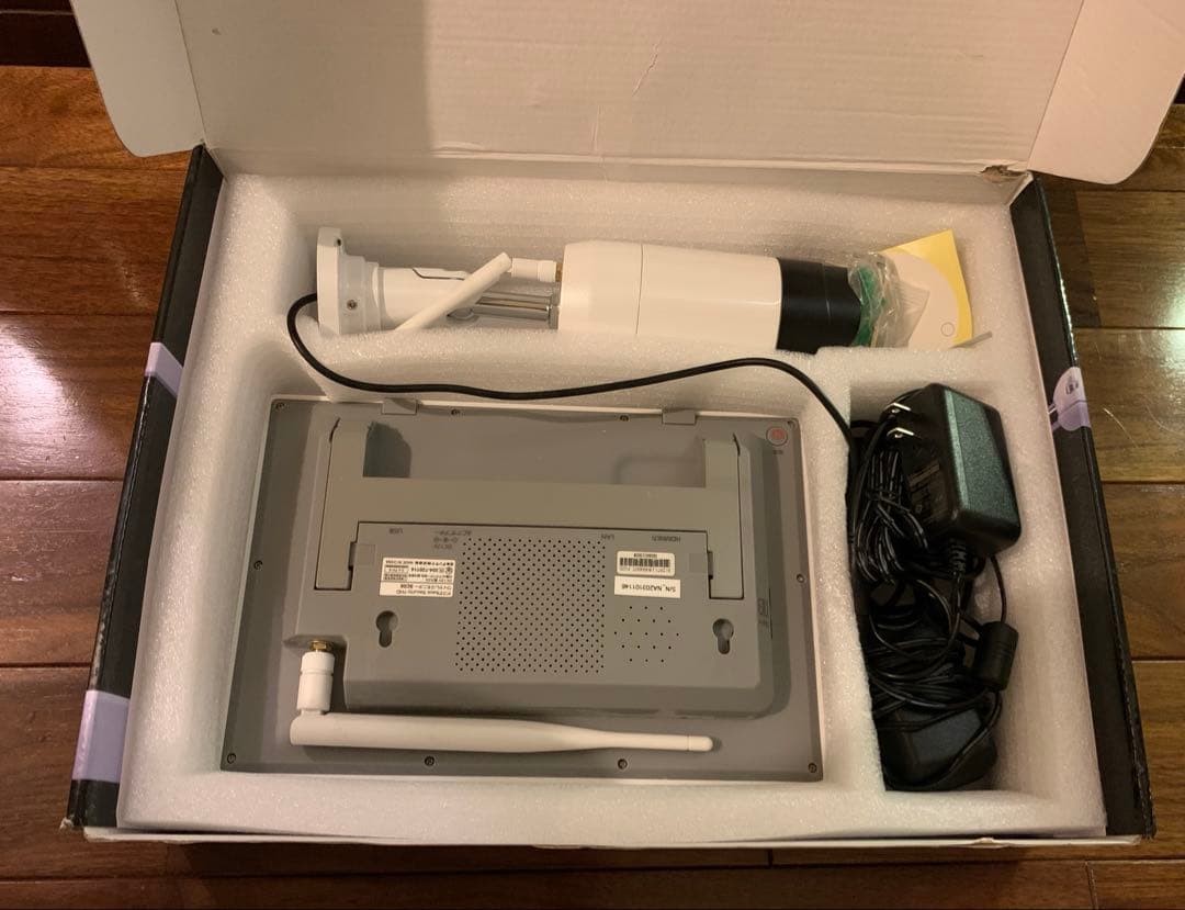 防犯カメラ　ワイヤレスカメラ SC065T 日本アンテナ　ドコでもeye