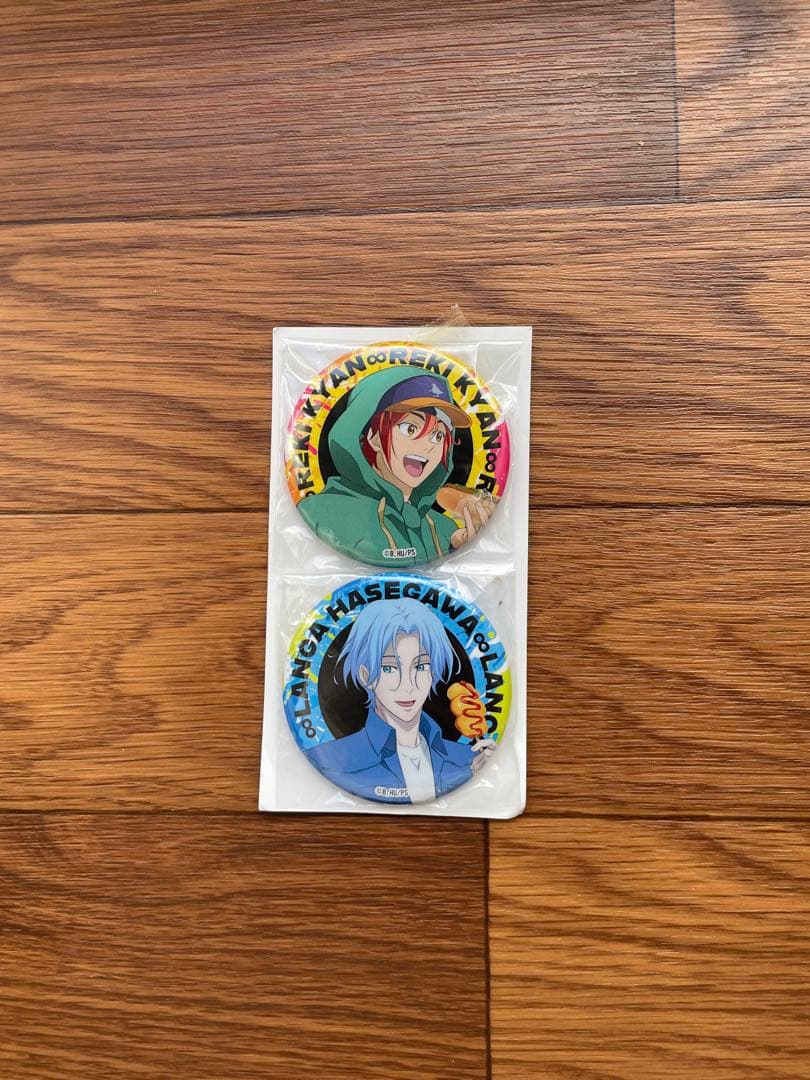 SK∞ エスケーエイト 喜屋武暦　レキ　馳河ランガ　缶バッジ セット