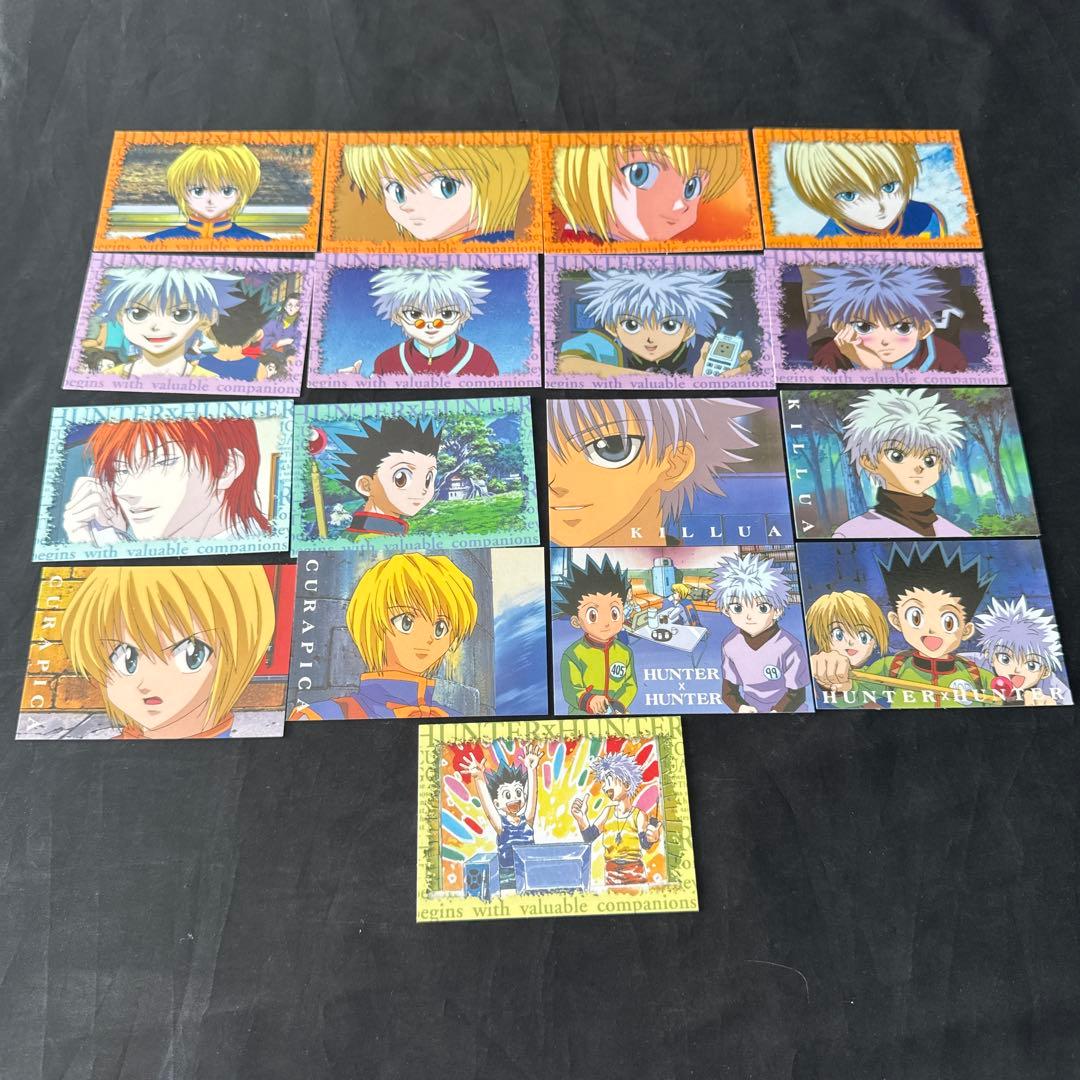 HUNTER×HUNTER カード　アニメイト　スクラッチ　17点まとめ売り