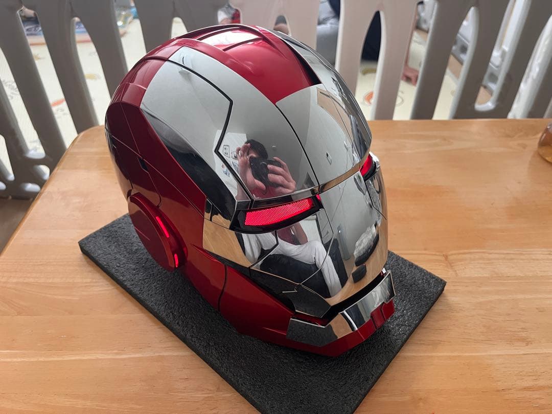 アイアンマン 1:1 HELMET MARK V 自動開閉機能付き