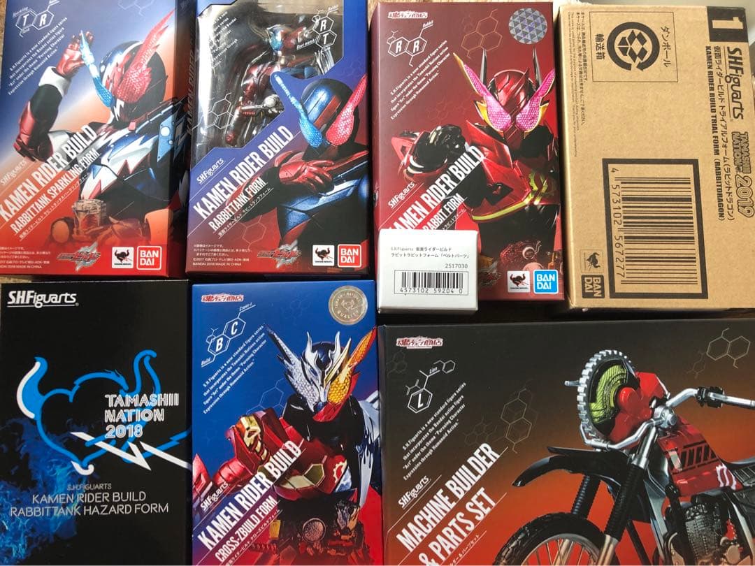 S.H.Figuarts 仮面ライダービルド セット　フィギュアーツ