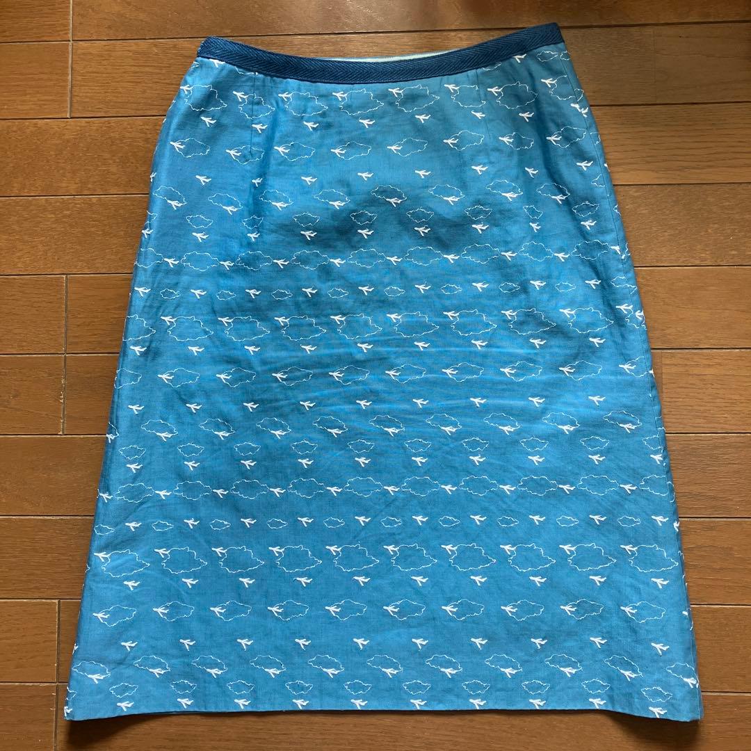 ミナペルホネン ￼サイズ 36 hiko-ki 刺繍 スカート