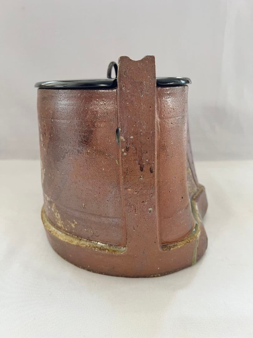 手桶型 水指  信楽焼 佐久間勝山  茶道具