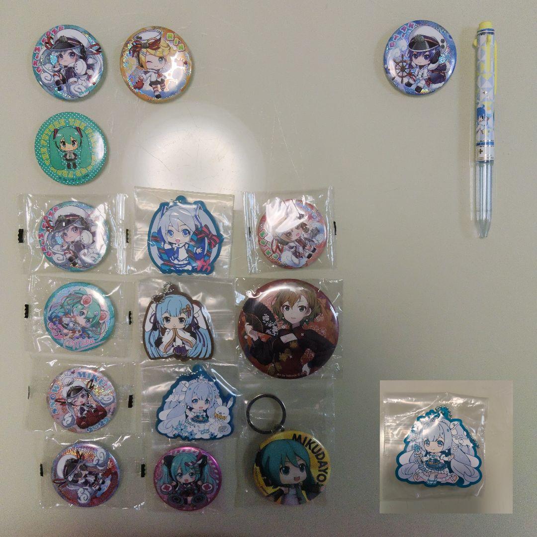 グッズ まとめ売り① 初音ミク 鏡音リン・レン 巡音ルカ MEIKO KAITO