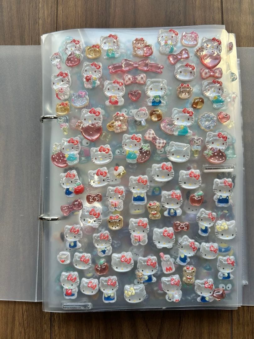 【完成品】シール帳 ボンボンドロップシール 9種類！