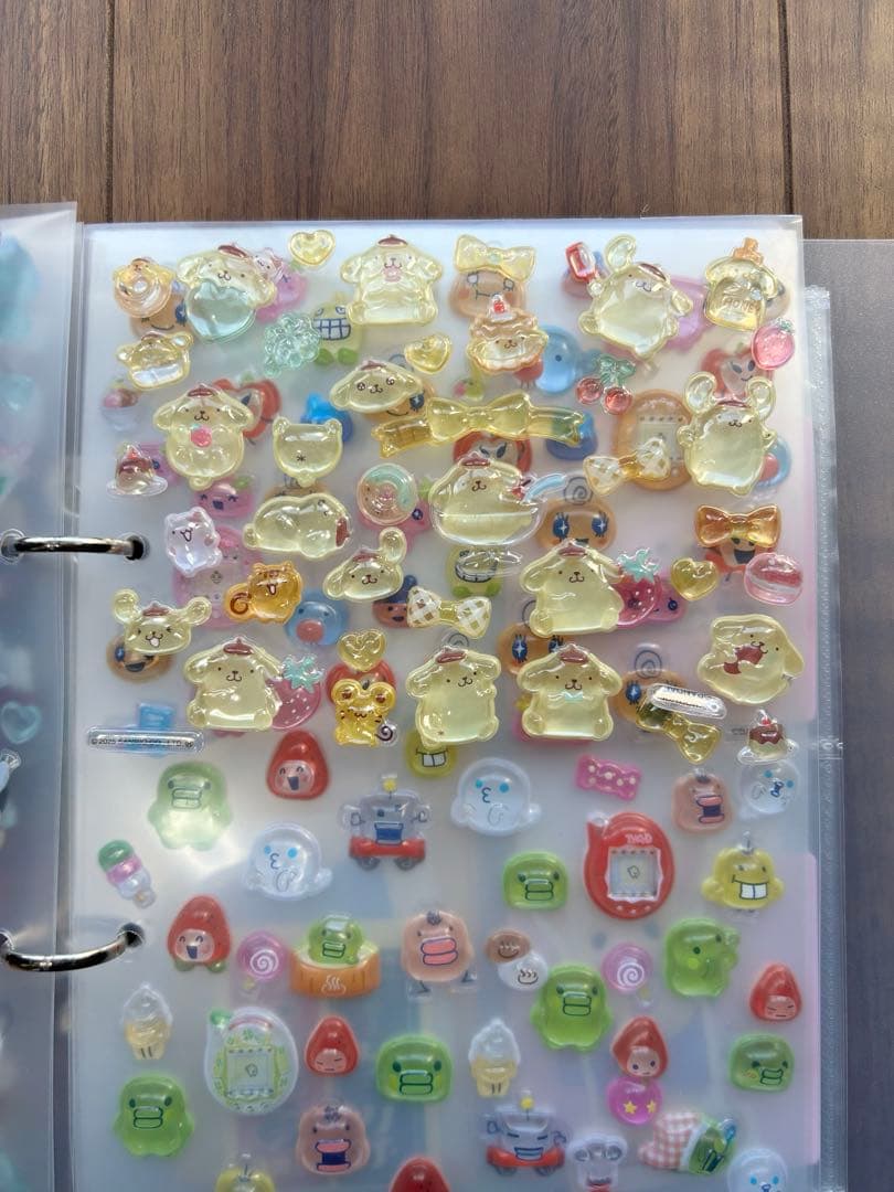 【完成品】シール帳 ボンボンドロップシール 9種類！