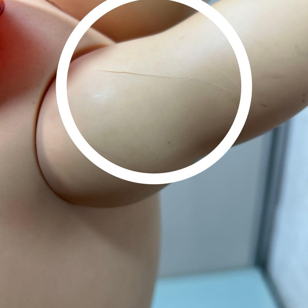 ☆非売品　昭和レトロ　当時物　キューピー人形台座付　高さ83㎝　特大　大きい☆