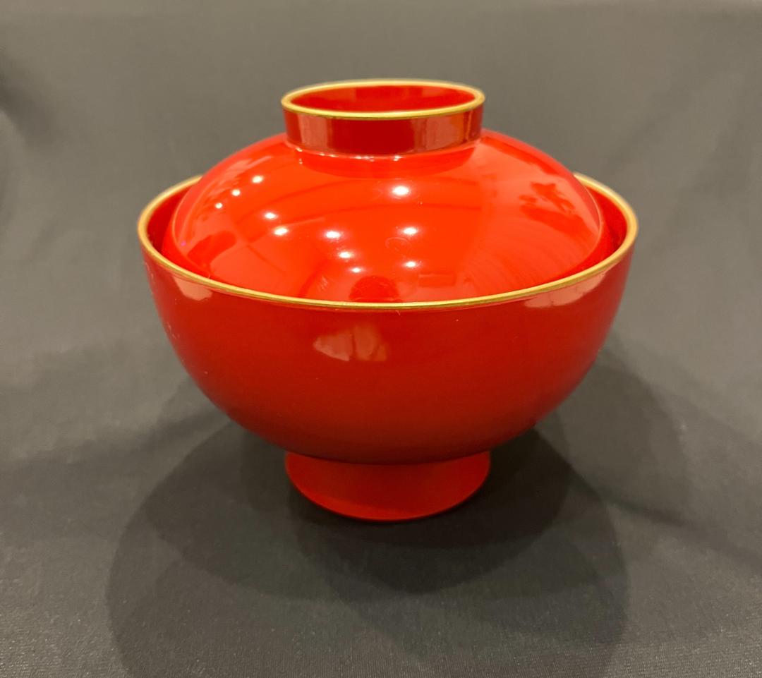 【babu】越前塗 椀 雑煮椀天然木加工 1箱5客入×2箱