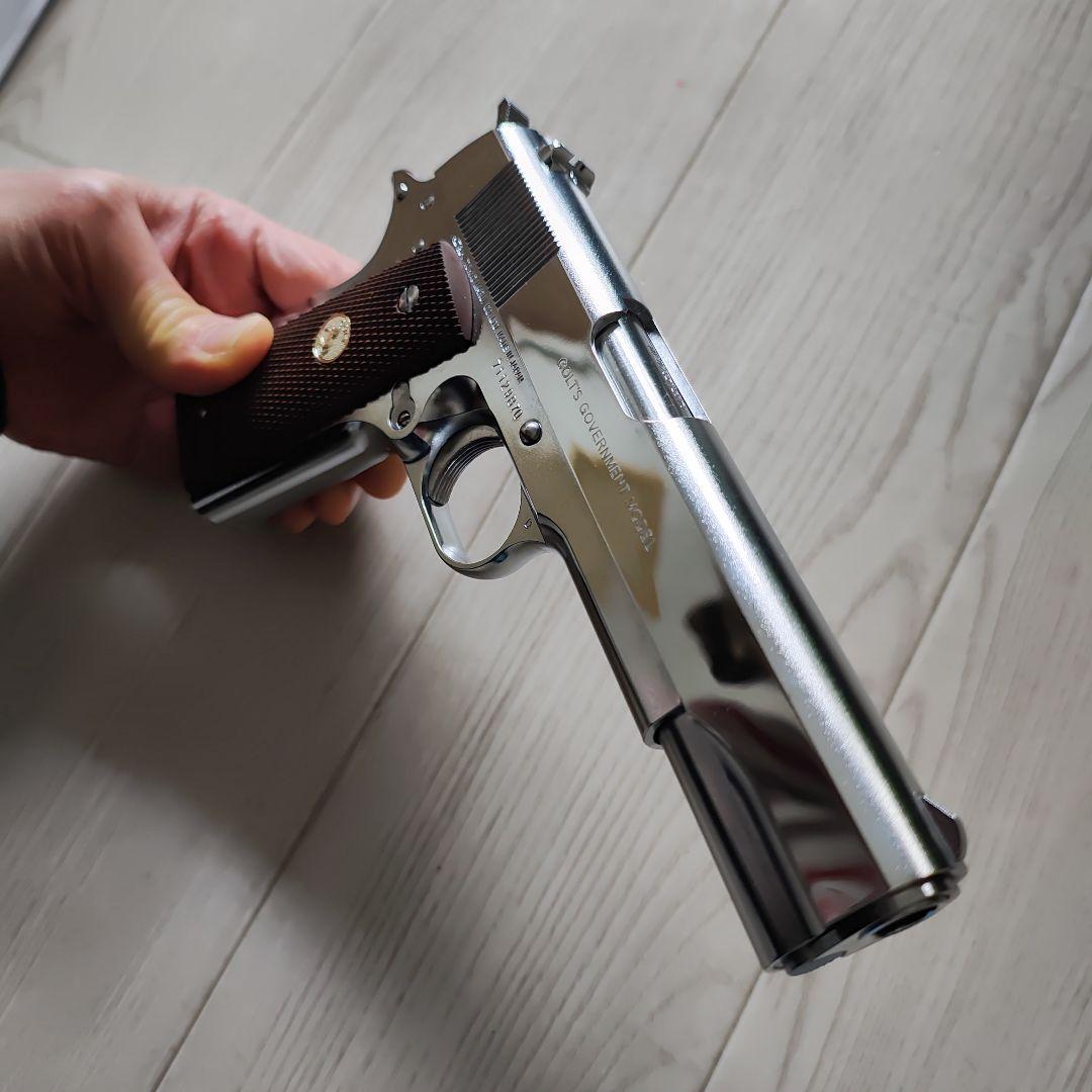 東京マルイ コルトガバメント シリーズ70 ニッケル仕上げ