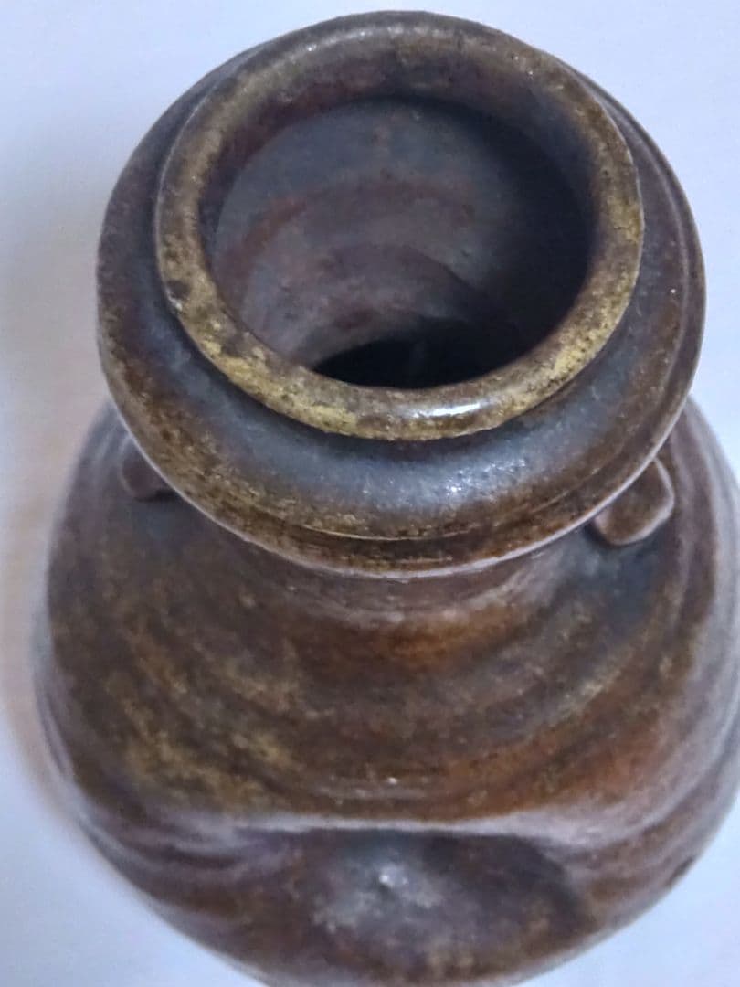 古陶　古美術　古丹波の花入