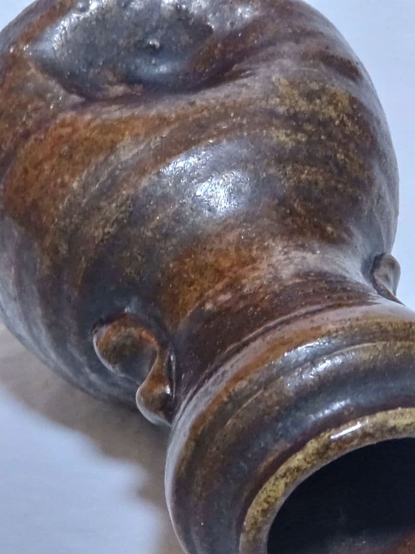 古陶　古美術　古丹波の花入