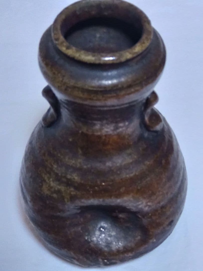 古陶　古美術　古丹波の花入