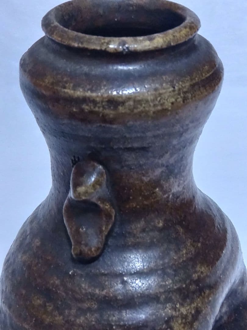 古陶　古美術　古丹波の花入