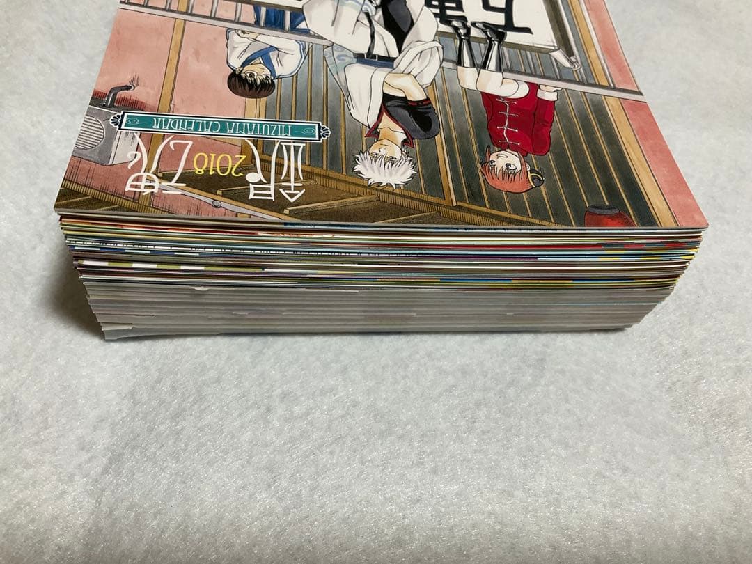 銀魂　コミックカレンダー　2018 缶入り日めくり〜水魂カレンダー〜　大銀魂展