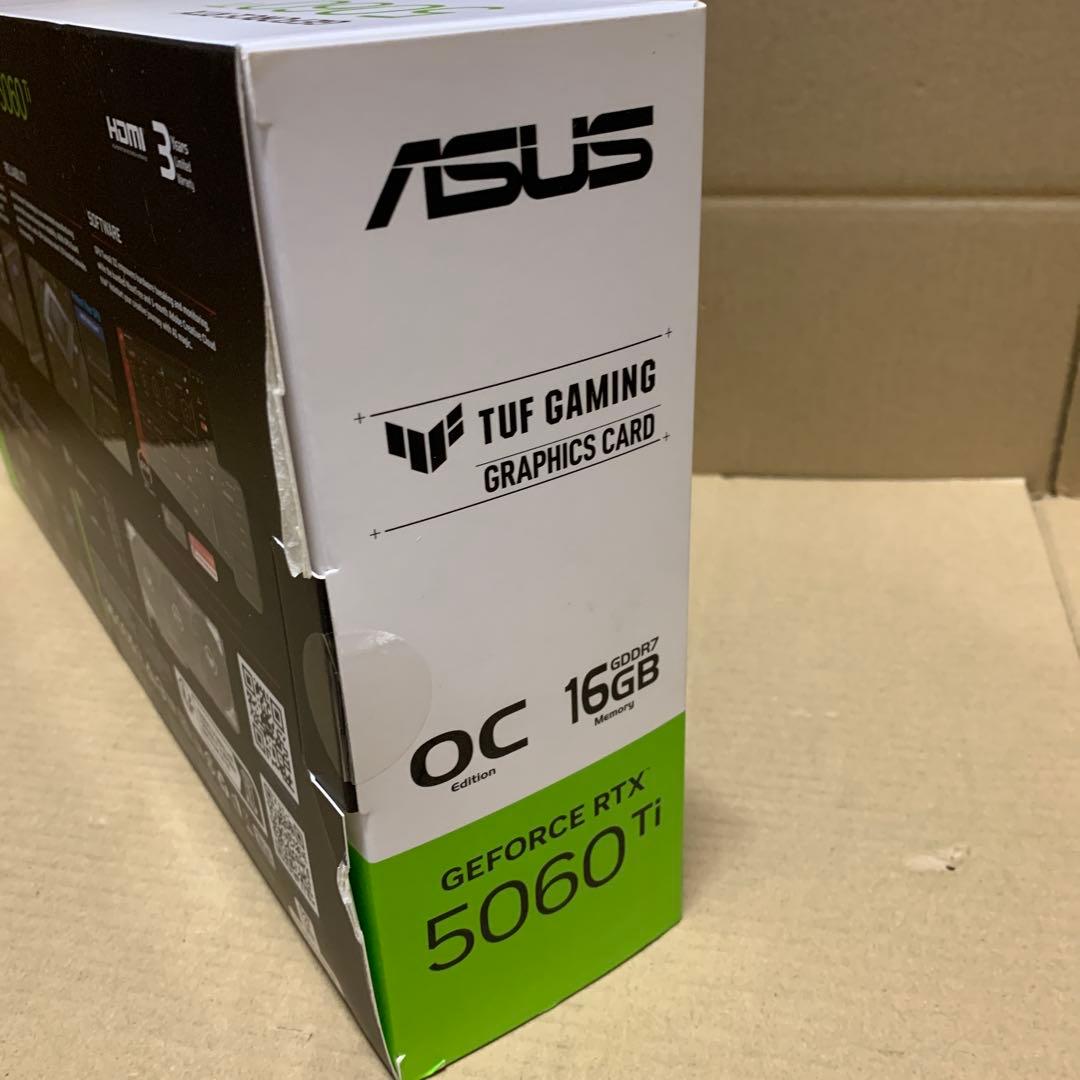 グラフィックボード・グラボ・ビデオカード ASUS GeForce RTX 5060 TI OC 16G