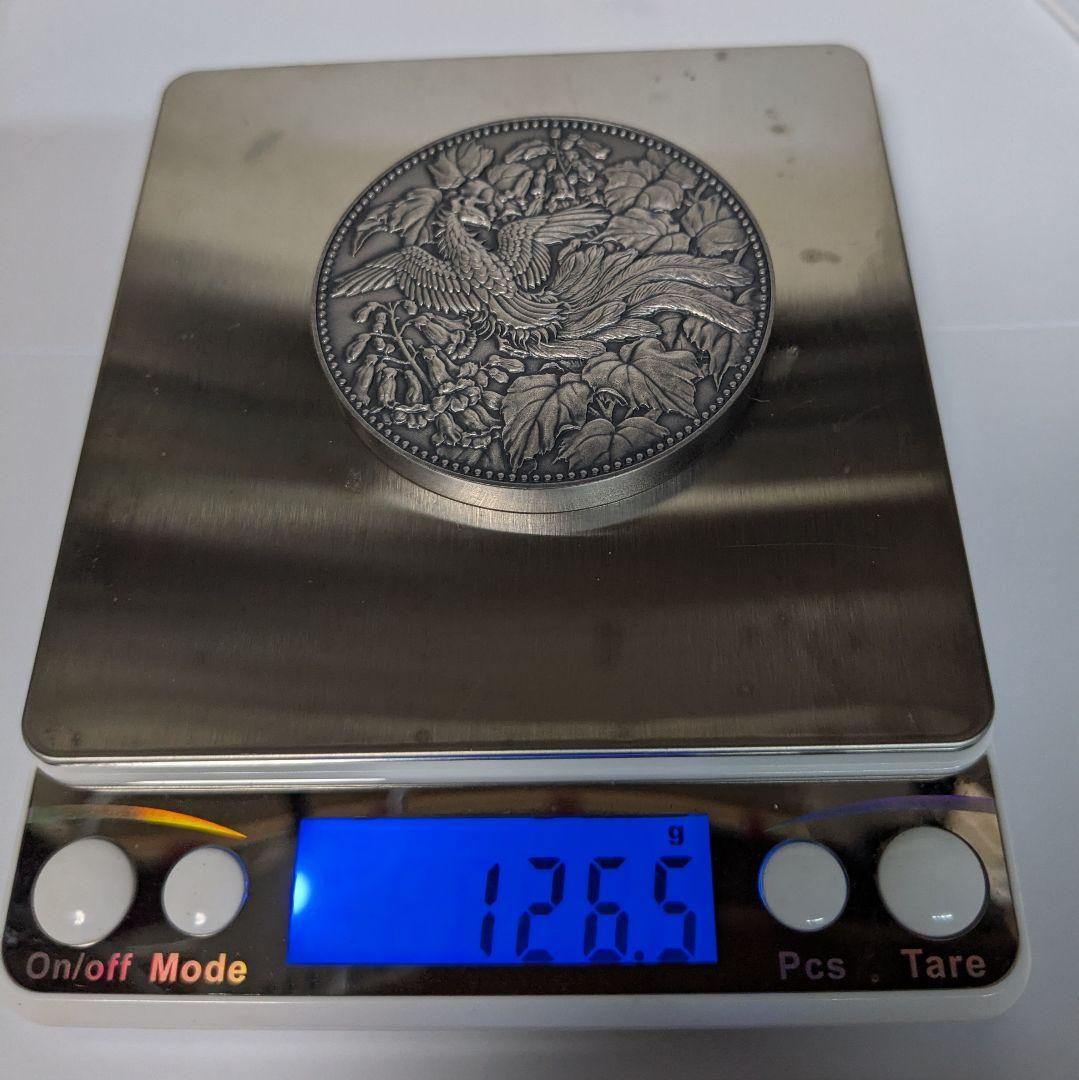 ラスト早い者勝ち！【純銀】500円白銅貨幣発行記念 メダル126ｇ