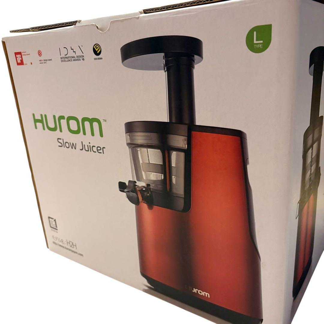 HUROM ヒューロム スロージューサー H2H ホワイト　未使用品